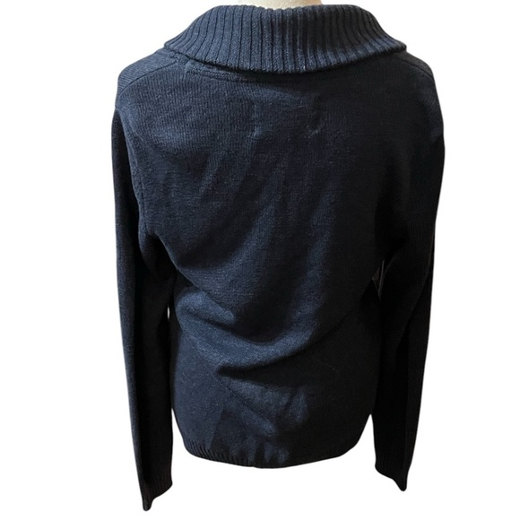 Urban Pipeline Mens Blue Aztec Geometric Cardigan Sweater Size M - Picture 2 of 4